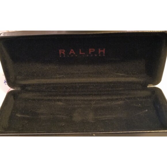 RALPH Ralph Lauren Eyeglass Sunglasses Case Black Size 2.5 in X 6.5 in - Picture 6 of 9